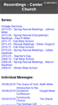 Mobile Screenshot of centeramishmennonite.org